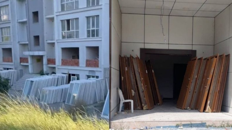 Skandal Hamle: Yarım Kalan İnşaattan Malzemeler Hurdacıya Satıldı